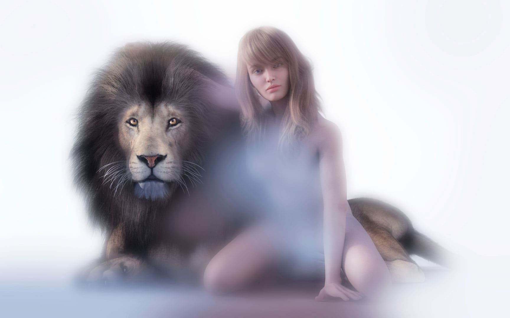 girl-with-lion